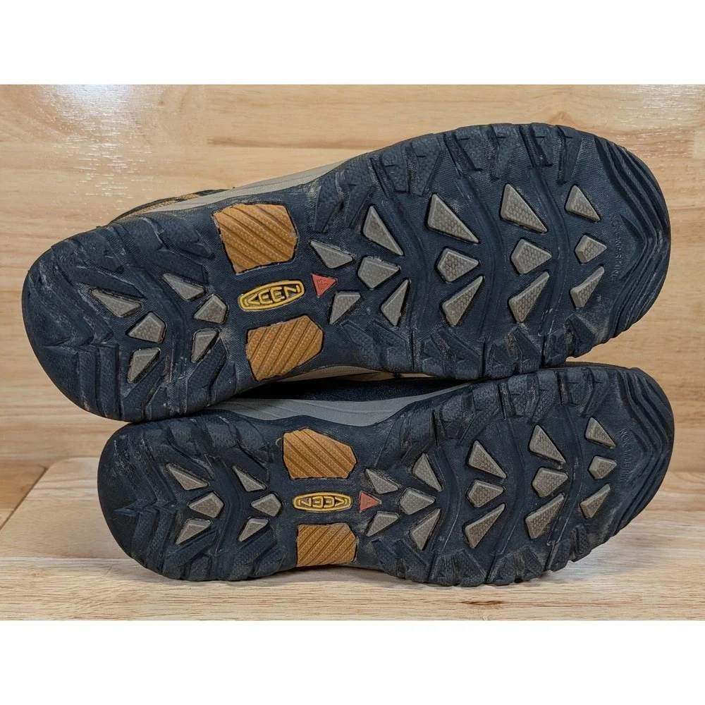 Keen Targhee Waterproof Hiking Shoes Brown‎ Black Youth 6 Women 7.5 1019828